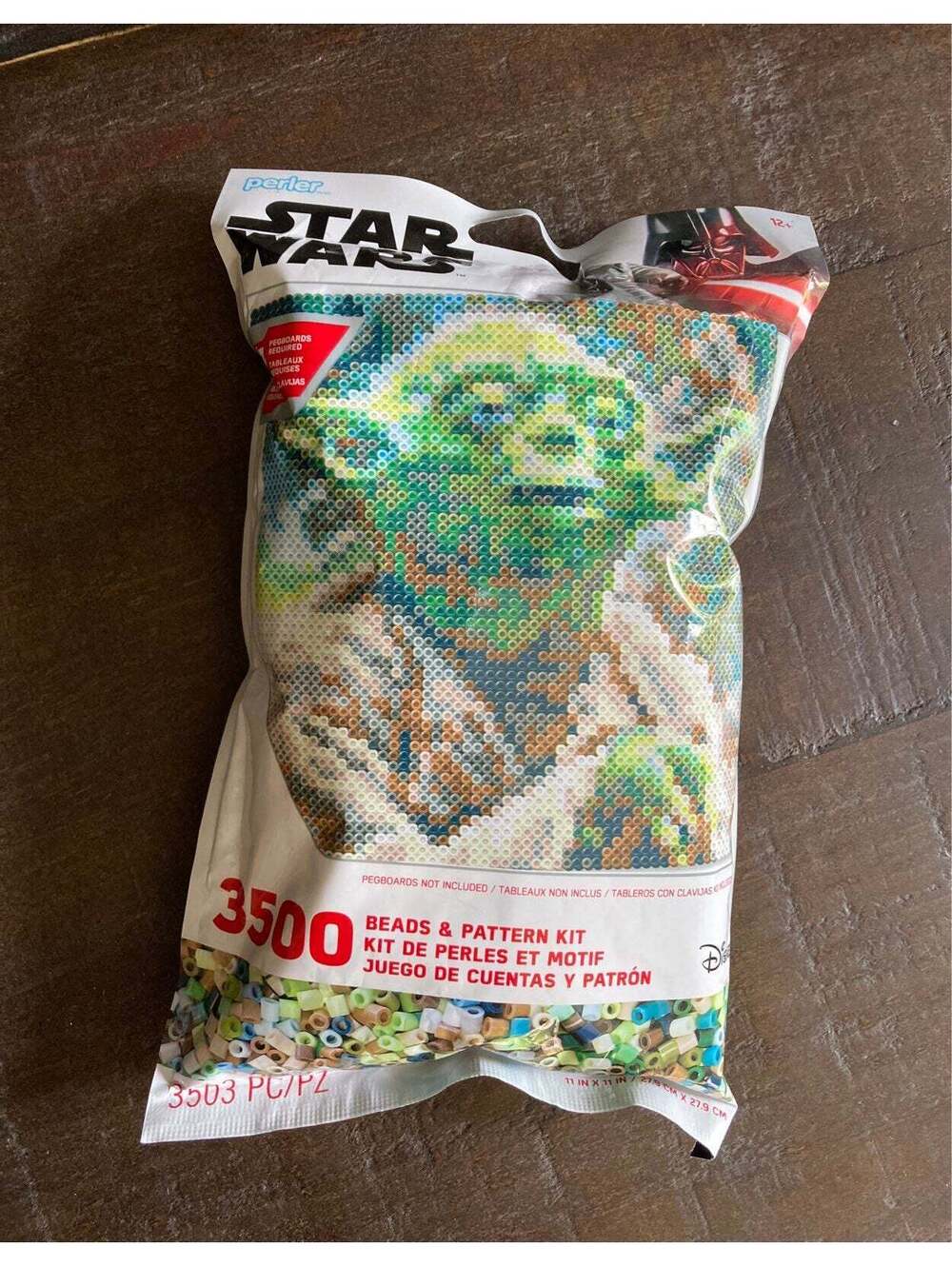 Star Wars Yoda Fused perler Bead Set Kit Art